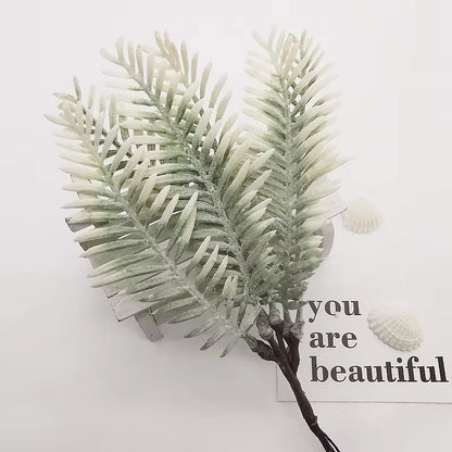 Artificial Plastic Plants Floristics for Diy Wedding Decorative Flowers Wreath Needlework Brooch Home Decor Christmas Garland