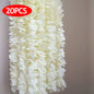 Artificial Silk Wisteria Flowers, Fake Plants, Garland, Rattan, Wedding Supplies, Home Decoration