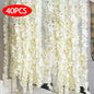 Artificial Silk Wisteria Flowers, Fake Plants, Garland, Rattan, Wedding Supplies, Home Decoration