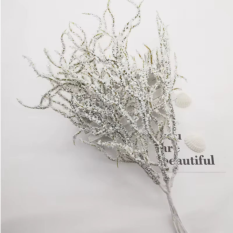 Artificial Plastic Plants Floristics for Diy Wedding Decorative Flowers Wreath Needlework Brooch Home Decor Christmas Garland