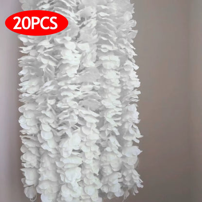 Artificial Silk Wisteria Flowers, Fake Plants, Garland, Rattan, Wedding Supplies, Home Decoration