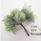 Artificial Plastic Plants Floristics for Diy Wedding Decorative Flowers Wreath Needlework Brooch Home Decor Christmas Garland