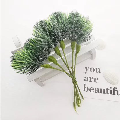 Artificial Plastic Plants Floristics for Diy Wedding Decorative Flowers Wreath Needlework Brooch Home Decor Christmas Garland